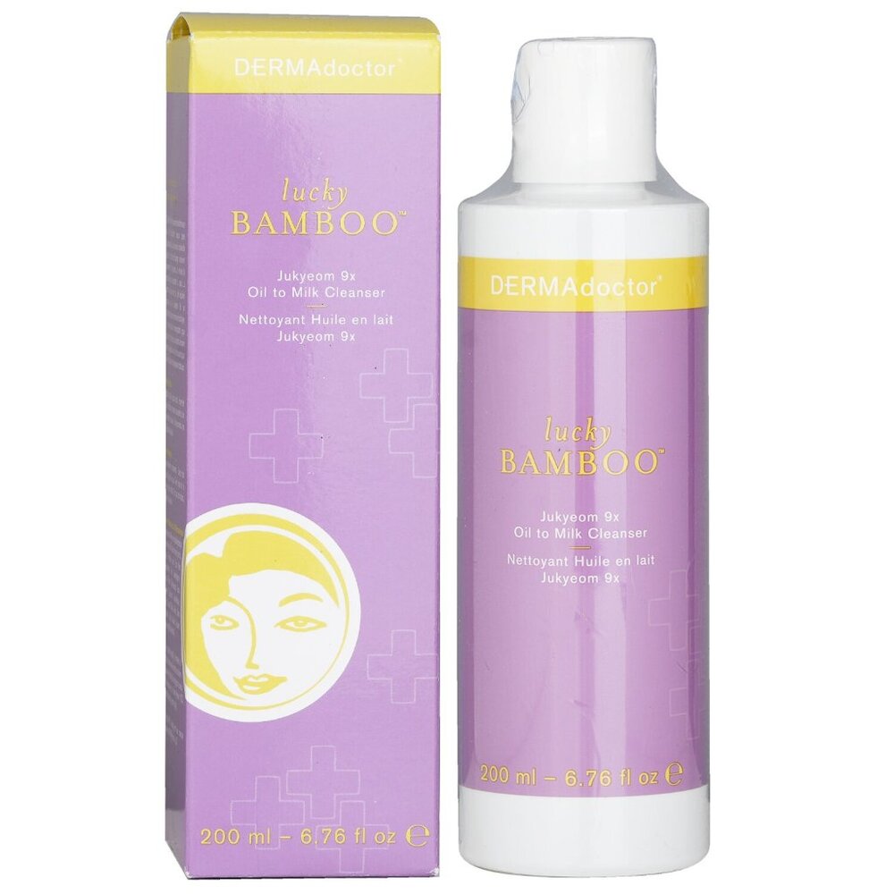 DERMAdoctor Lucky Bamboo Jukyeom 9x Oil To Milk Cleanser